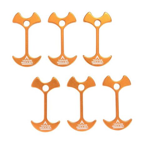 TARAS BOULBA Alumi Anchor Peg 鋁合金魚骨營釘 (6個) TB-S21-015-019