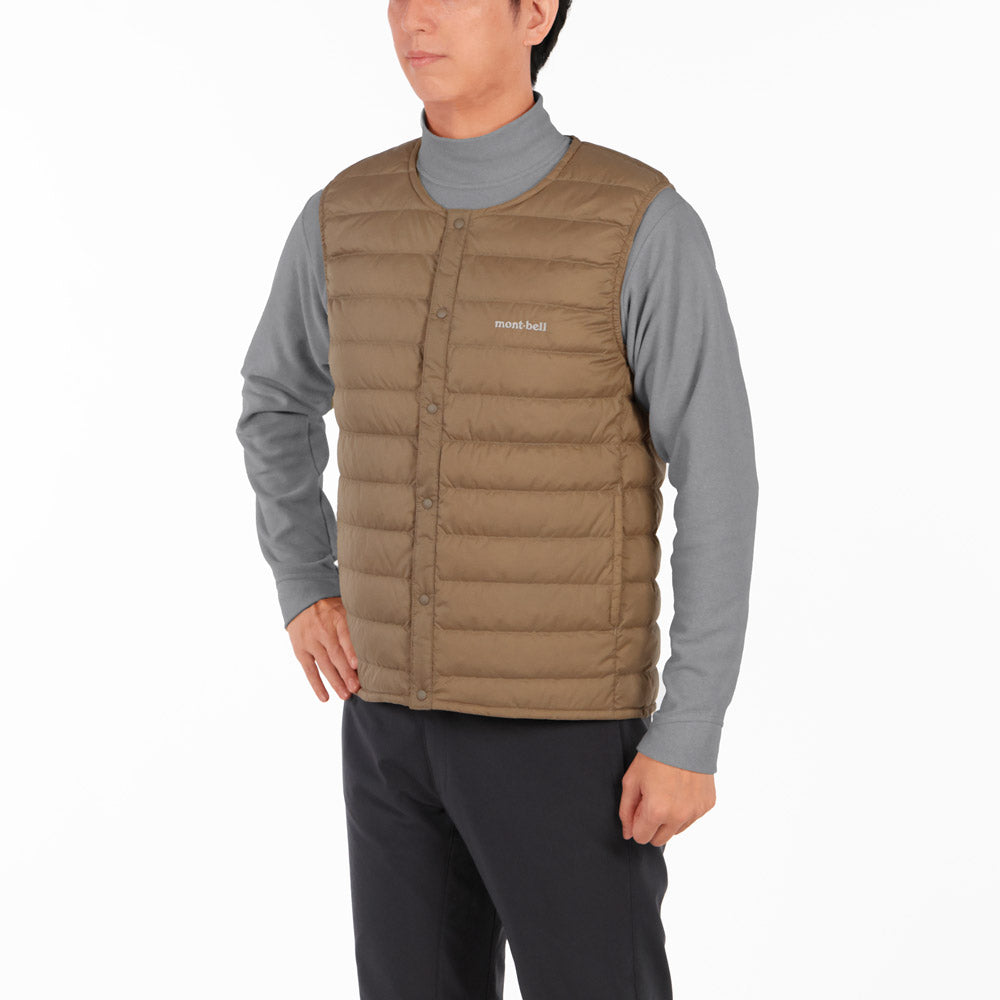 Montbell / mont-bell Superior Down Round Neck Vest Men's 男裝羽絨背心 1101670