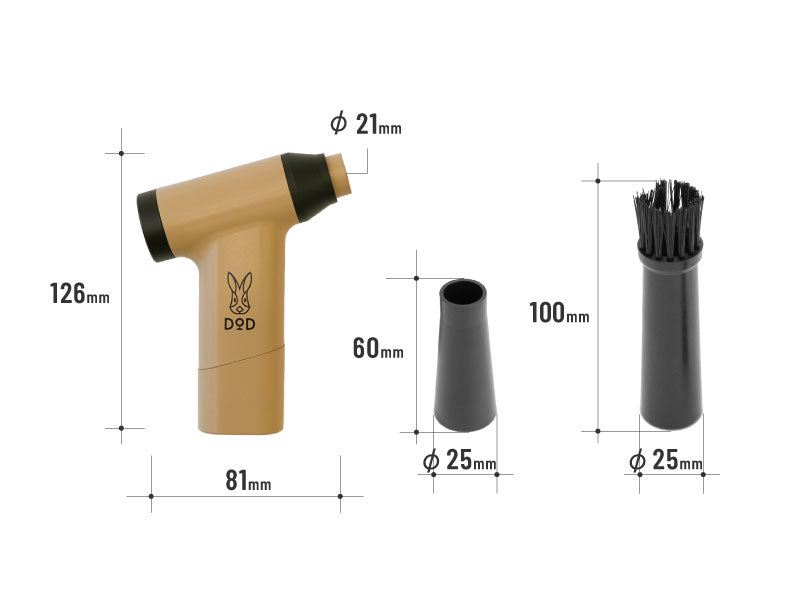 DOD TOBASHI MAKURI'S T 吹風機 / 氣泵 DP1-199-TN