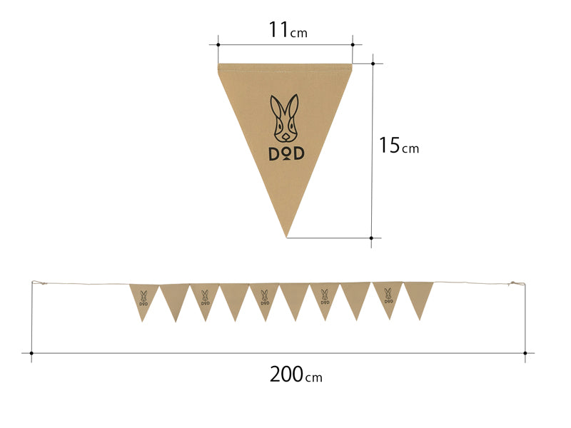 DOD FLAG GARLAND 掛旗 FG1-957-TN