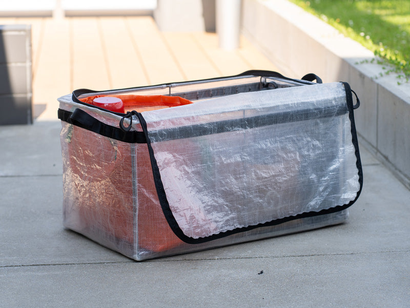 DOD Bony Guy 摺疊收納箱 透明色 FX2-177-CL