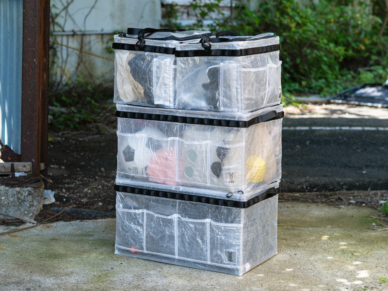 DOD Bony Guy 摺疊收納箱 透明色 FX2-177-CL