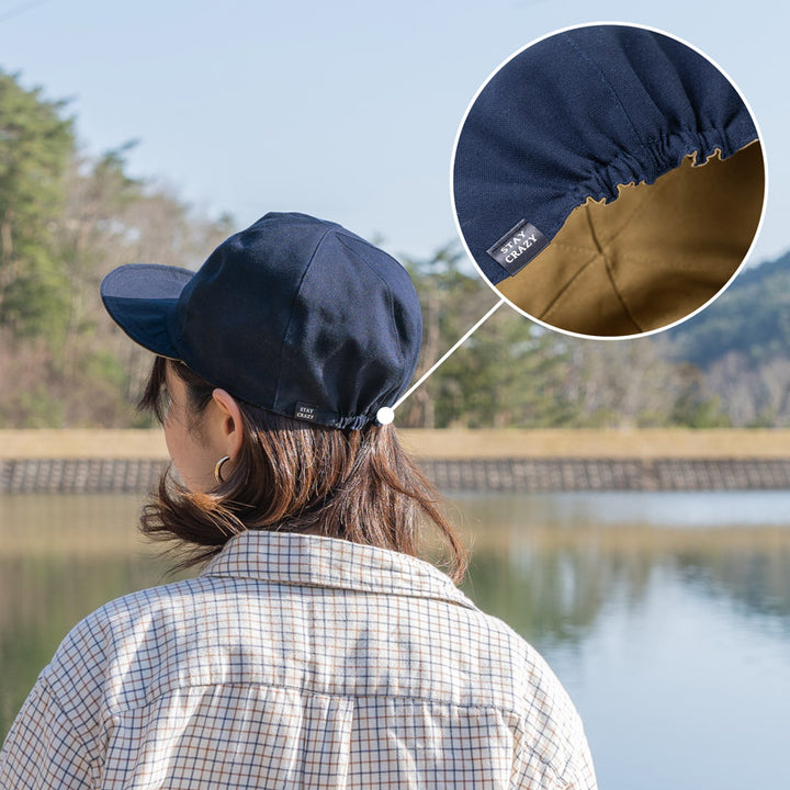 DOD ADULT REVERSIBLE CAP (Navy & Camel) 帽 HT003-NV