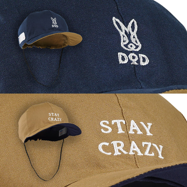 DOD ADULT REVERSIBLE CAP (Navy & Camel) 帽 HT003-NV