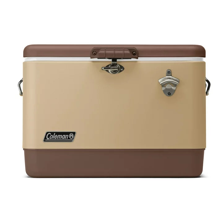 Coleman 54QT Steel Belted Cooler Butternut 經典冰箱咖啡色 2161177