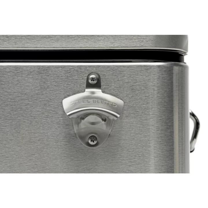 Coleman 54QT Steel Belted Cooler Silver 經典鋼製冰箱 銀色 2159596