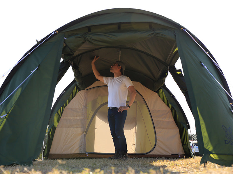 DOD KAMABOKO TENT 3(M) 隧道帳篷 卡其色 T5-689-KH