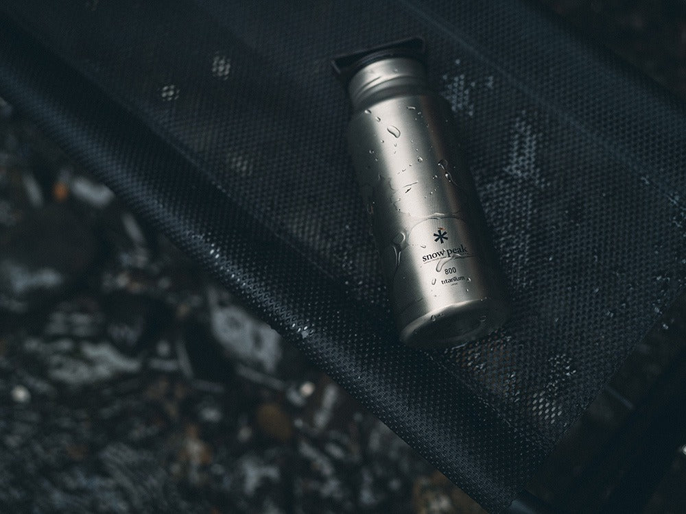 Snow Peak Titanium Aurora Bottle 800 Ml In Ocean Bicchieri e borracce Snow Peak Titanium Aurora Bottle 800 Ml In Ocean Bicchieri e borracce
