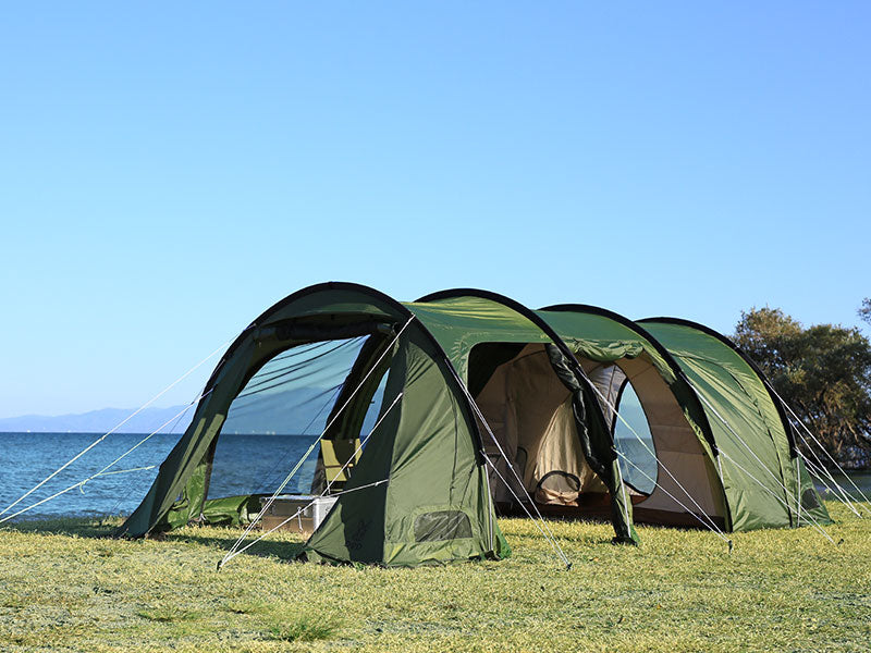 DOD KAMABOKO TENT 3(M) 隧道帳篷 卡其色 T5-689-KH