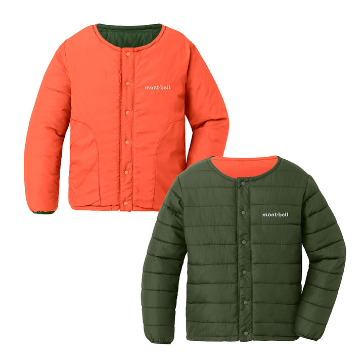 Montbell/ mont-bell Therma Wrap Round Neck Jacket Kid's 100-130 雙面圓領外套 童裝 1101634