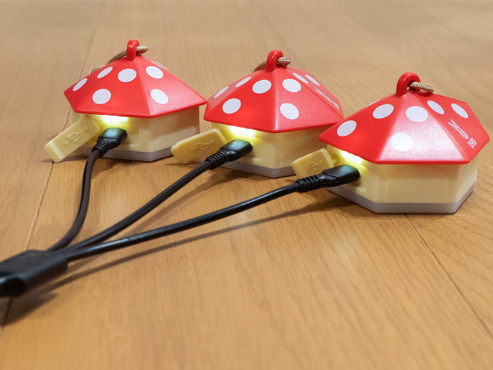 DOD MINI KINOKO LIGHT (3 SETS) 蘑菇露營燈3個裝 L3-046-VL