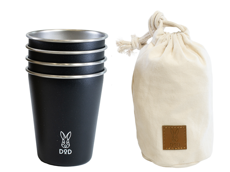 DOD FOUR STACK USAGI CUPS 不鏽鋼杯套裝 MG1-232-TN / MG1-232-BK