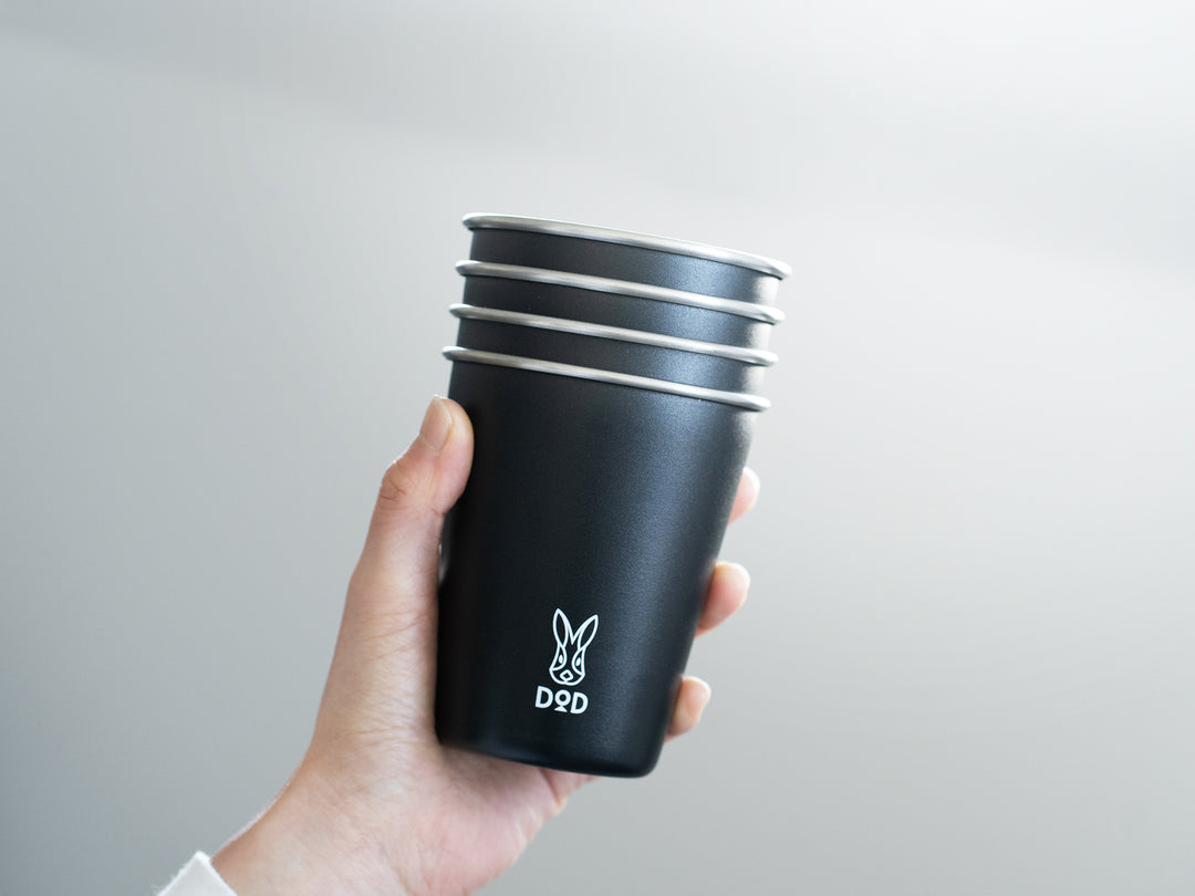 DOD FOUR STACK USAGI CUPS 不鏽鋼杯套裝 MG1-232-TN / MG1-232-BK