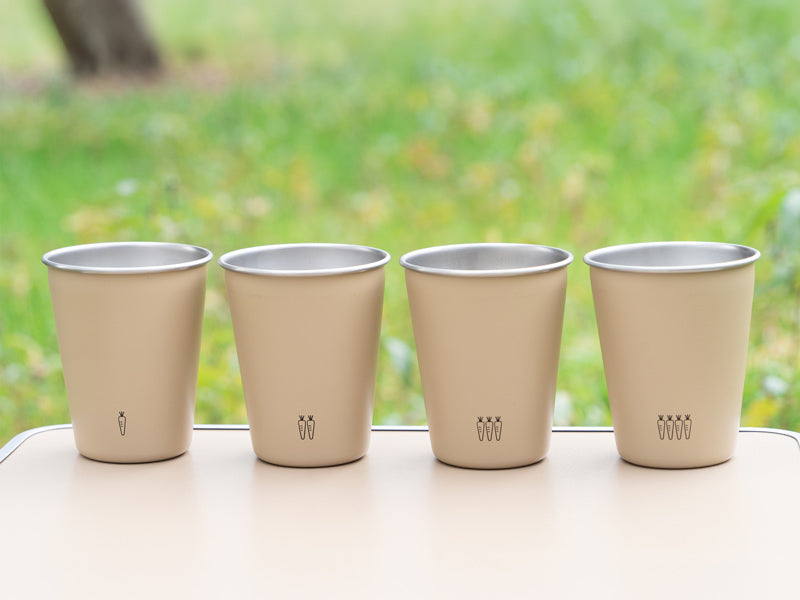 DOD FOUR STACK USAGI CUPS 不鏽鋼杯套裝 MG1-232-TN / MG1-232-BK