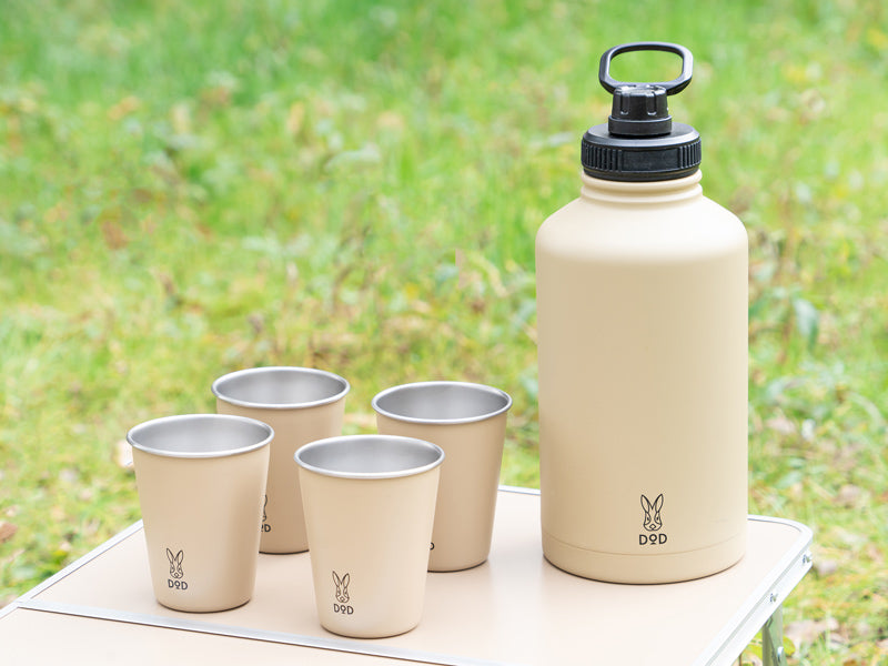 DOD FOUR STACK USAGI CUPS 不鏽鋼杯套裝 MG1-232-TN / MG1-232-BK