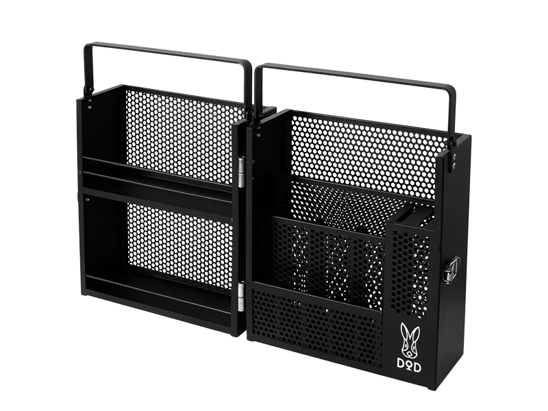 DOD BECOME CHEF SHELF 戶外露營廚房調味料廚具架 MK1-931-BK