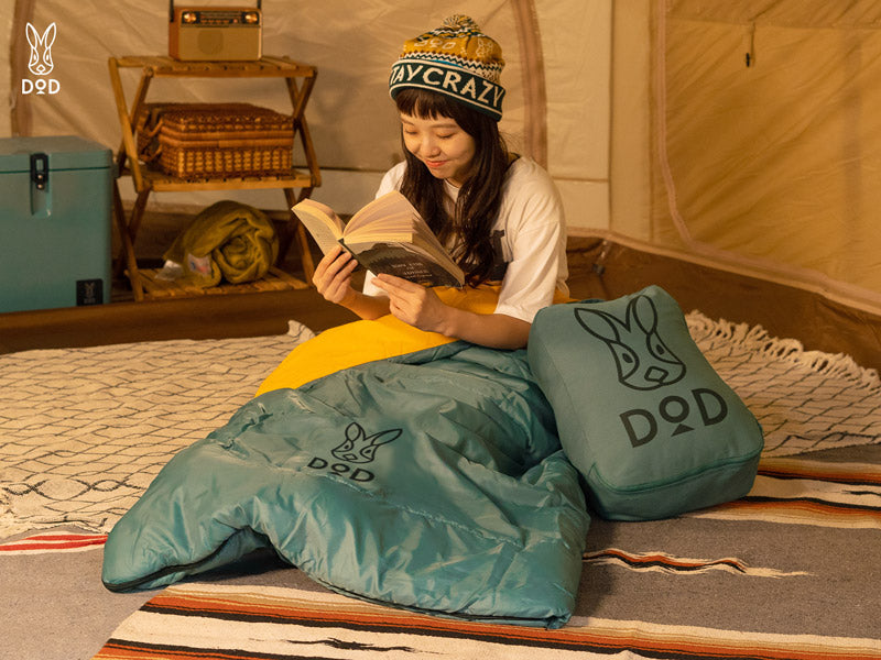 DOD USA CUSHION SLEEPING BAG 攬枕睡袋藍色 S1-936-BL