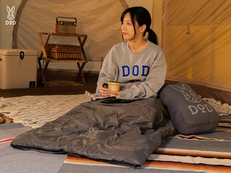 DOD USA CUSHION SLEEPING BAG 攬枕睡袋灰色 S1-936-GY