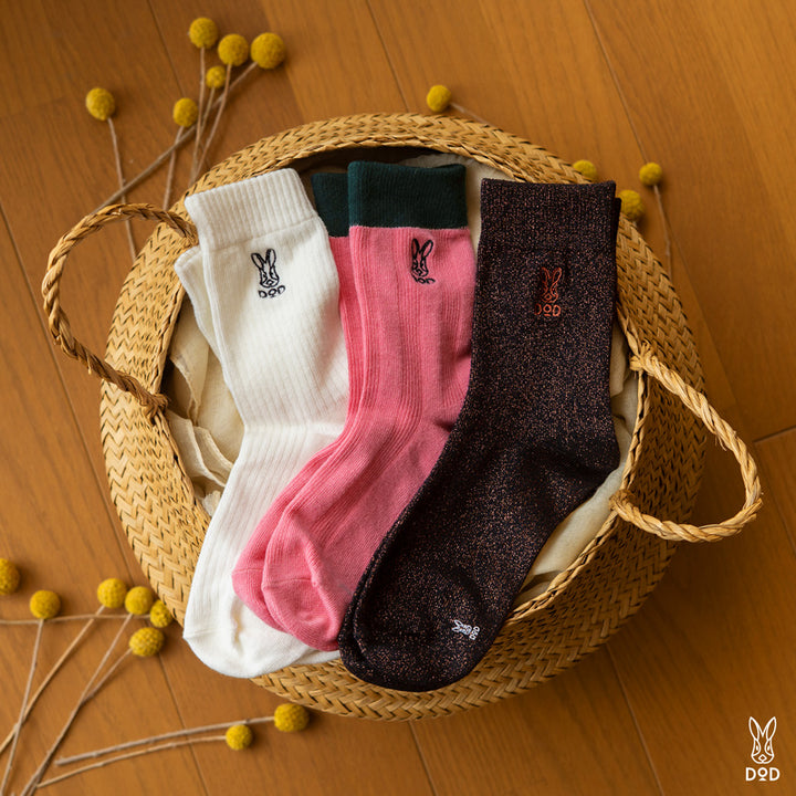 DOD 3P USAGI-LADY SOCKS(M) 3色短襪 SH273-PK-M