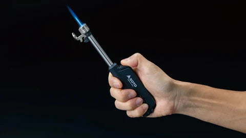 SOTO Slide Gas Torch LUMINOUS 螢光藍打火機 ST-487LUBL