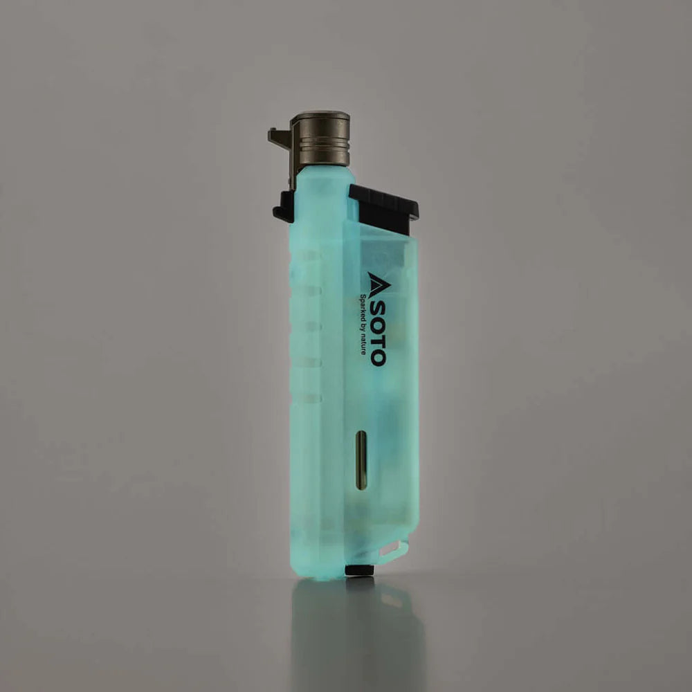 SOTO Slide Gas Torch LUMINOUS 螢光藍打火機 ST-487LUBL