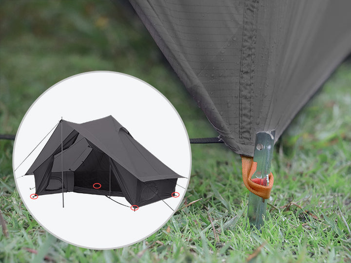 DOD SHONEN TENT 屋形帳篷 灰色 T1-602-GY