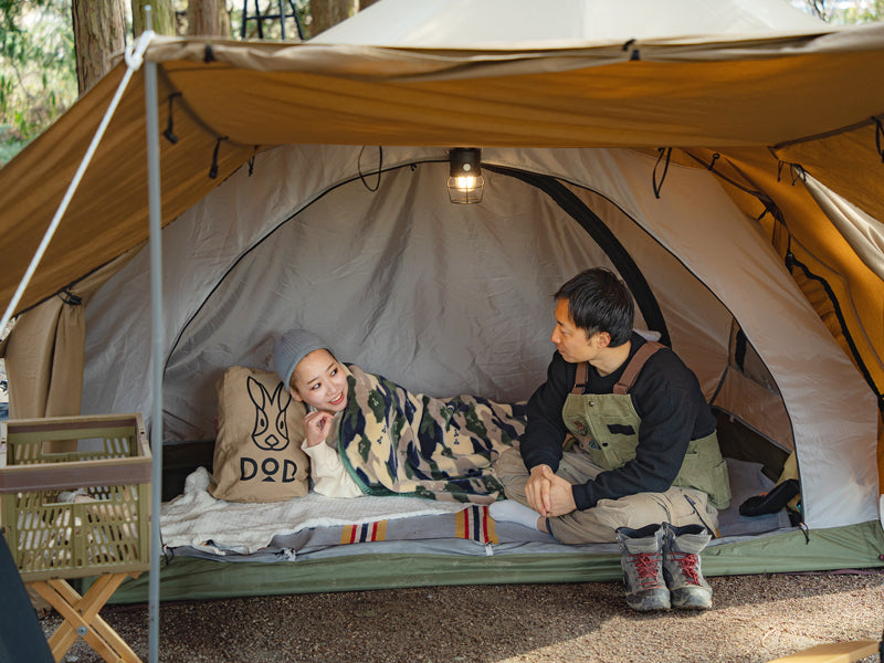★一回のみ使用★DODガルテント GAR TENT T2-052-CA TC素材 ガルテント | DOD STORE （ディーオーディー公式オンラインストア）