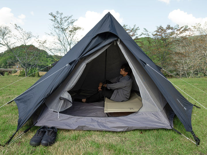 DOD One Pole Tent S 金字塔營 黑色 T3-44-BK