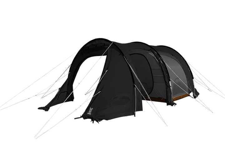DOD KAMABOKO TENT 3(S) 隧道帳篷 黑色 T3-688-BK