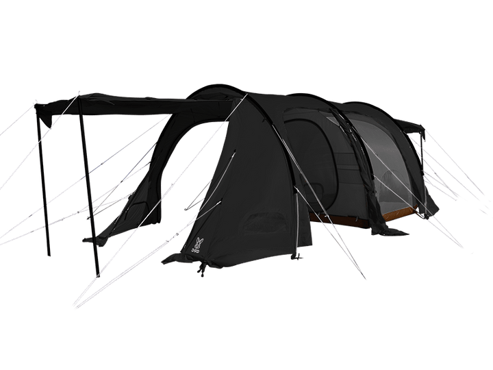 DOD KAMABOKO TENT 3(S) 隧道帳篷 黑色 T3-688-BK