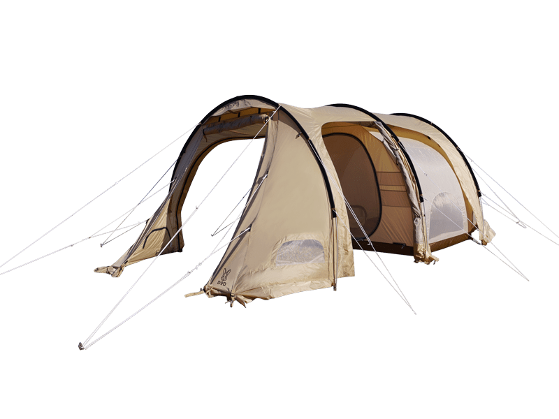 DOD KAMABOKO TENT 3(S) 隧道帳篷 沙色 T3-688-TN