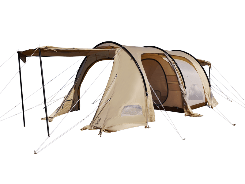 DOD KAMABOKO TENT 3(S) 隧道帳篷沙色T3-688-TN – CampingCat DOD KAMABOKO TENT 3(S) 隧道帳篷沙色T3-688-TN – CampingCat