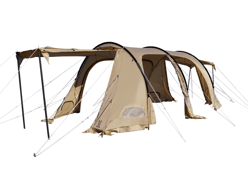 DOD KAMABOKO TENT 3(S) 隧道帳篷 沙色 T3-688-TN