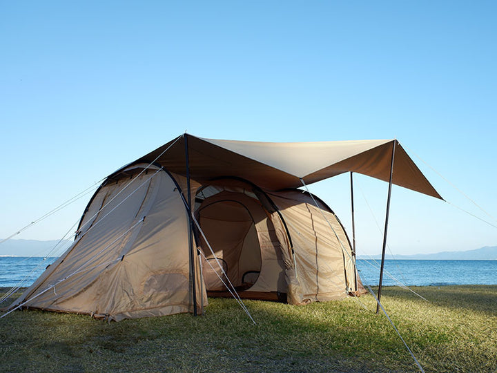 DOD KAMABOKO TENT 3(S) 隧道帳篷 沙色 T3-688-TN