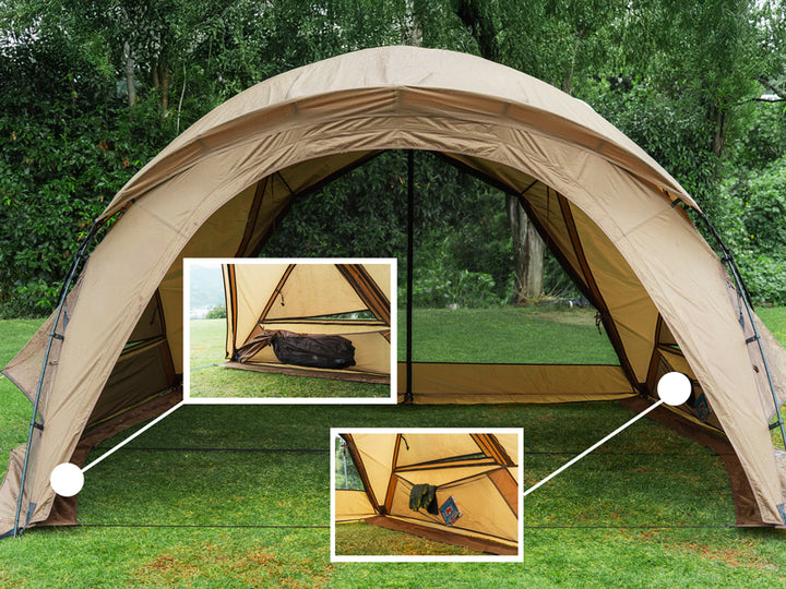 DOD GASHEEN DOME 戶外露營帳幕 T4-209-BR