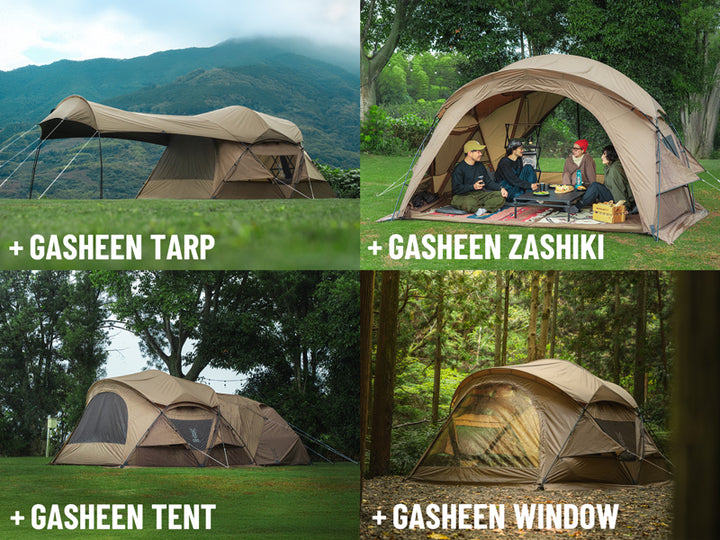 DOD GASHEEN DOME 戶外露營帳幕 T4-209-BR