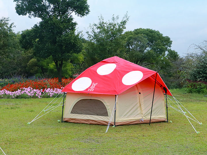 DOD Kinoko Tent Red 紅色蘑菇營 T4-610-RD