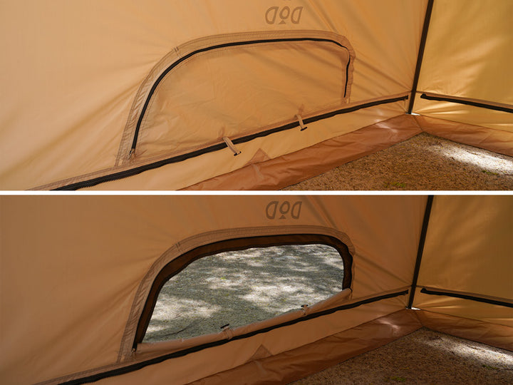 DOD OUCHI TENT 戶外露營屋型帳 啡色 T4-825-BR