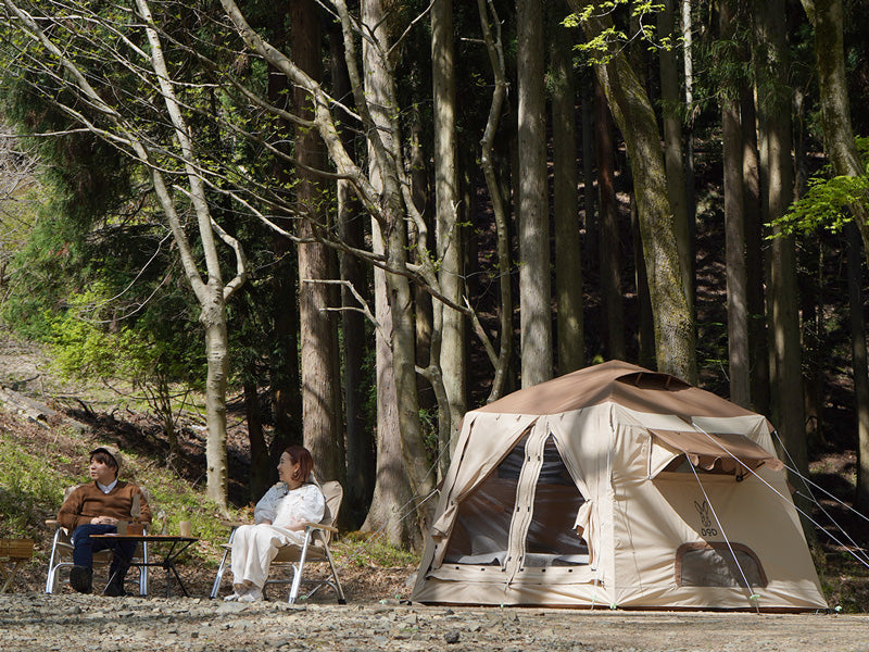 DOD OUCHI TENT 戶外露營屋型帳 啡色 T4-825-BR