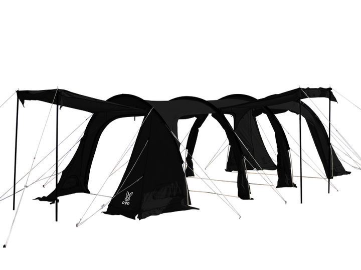 DOD KAMABOKO TENT 3(M) 隧道帳篷 黑色 T5-689-BK