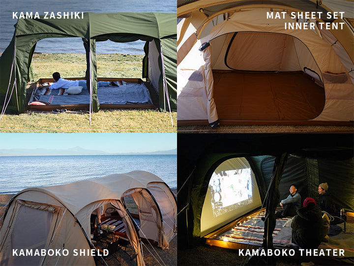 DOD KAMABOKO TENT 3(S) 隧道帳篷 沙色 T3-688-TN