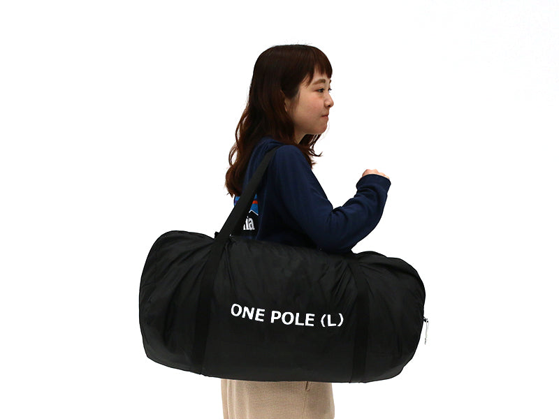 DOD One Pole Tent L 8人金字塔營 黑色 T8-200-BK