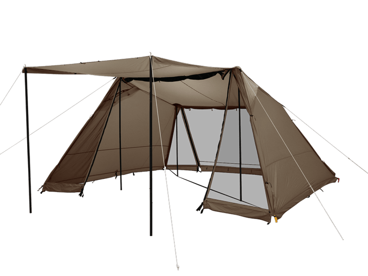 DOD 4x4 BASE 戶外露營帳 啡色 TT5-821-BR