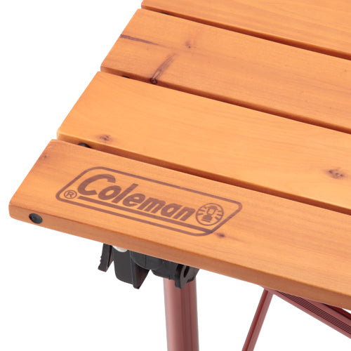 Coleman Natural Wood Roll Table Classic 110 天然木製露營枱