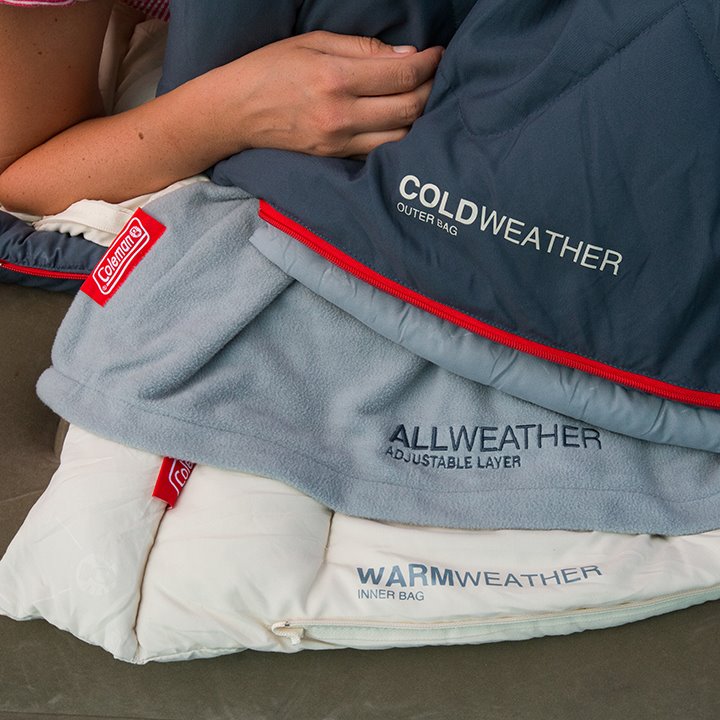 アウトドア寝具 Coleman MULTI-LAYER SLEEPING BAG Coleman All-Weather Multi-Layer Sleeping Bag Review