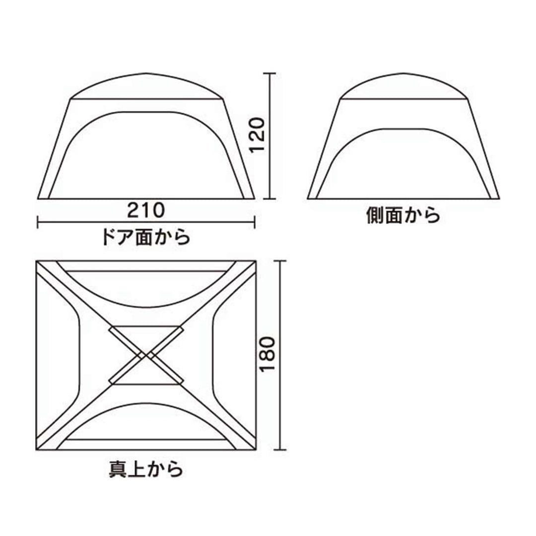 Coleman Screen IG Shade+ 輕便帳篷 2000036446