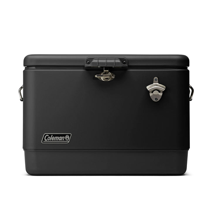 Coleman 54QT Steel Belted Cooler Black 經典冰箱黑色 2159597