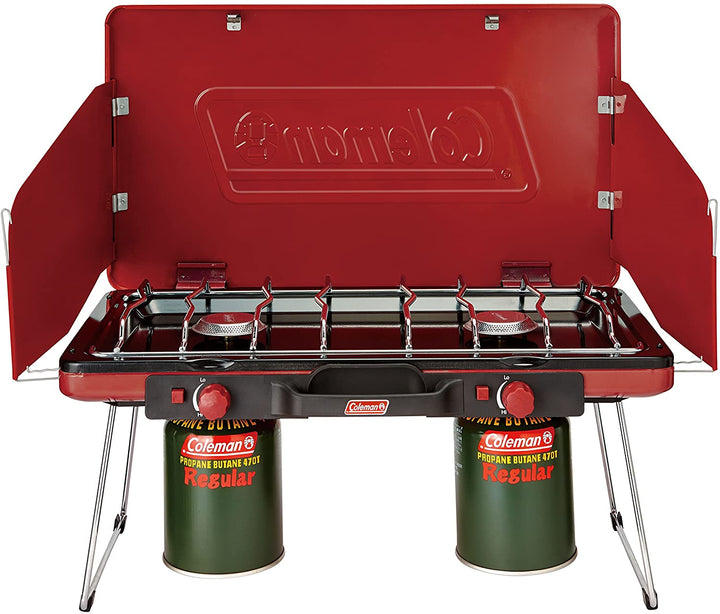 Coleman Powerhouse LP Two-Burner Stove Red 雙頭煮食爐 紅色 2000021950