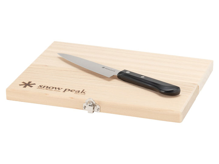 Snow Peak Chopping Board Set M 戶外砧板刀套裝 M size CS-207