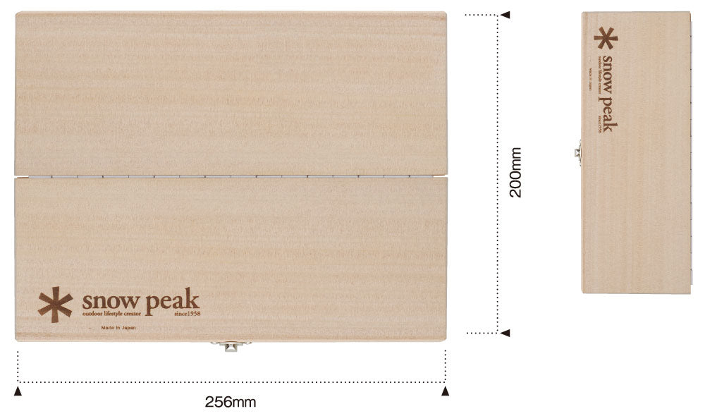 Snow Peak Chopping Board Set M 戶外砧板刀套裝 M size CS-207